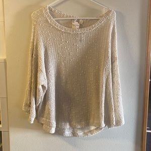 Brand new with tags see through sweater by Blu Pepper
